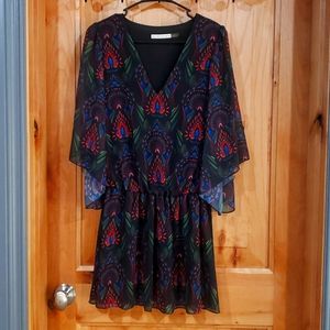 Like New! ALICE + OLIVIA Flowy multi color dress